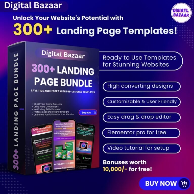 300 High Conversions Landing Page