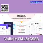 Rogan – Creative Multipurpose HTML RTL template