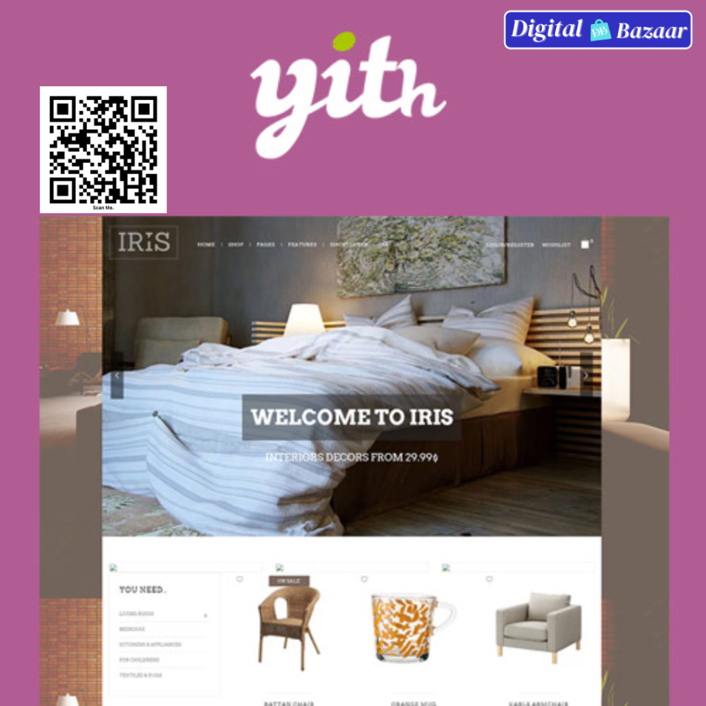 YITH Iris Interior Design WordPress Theme