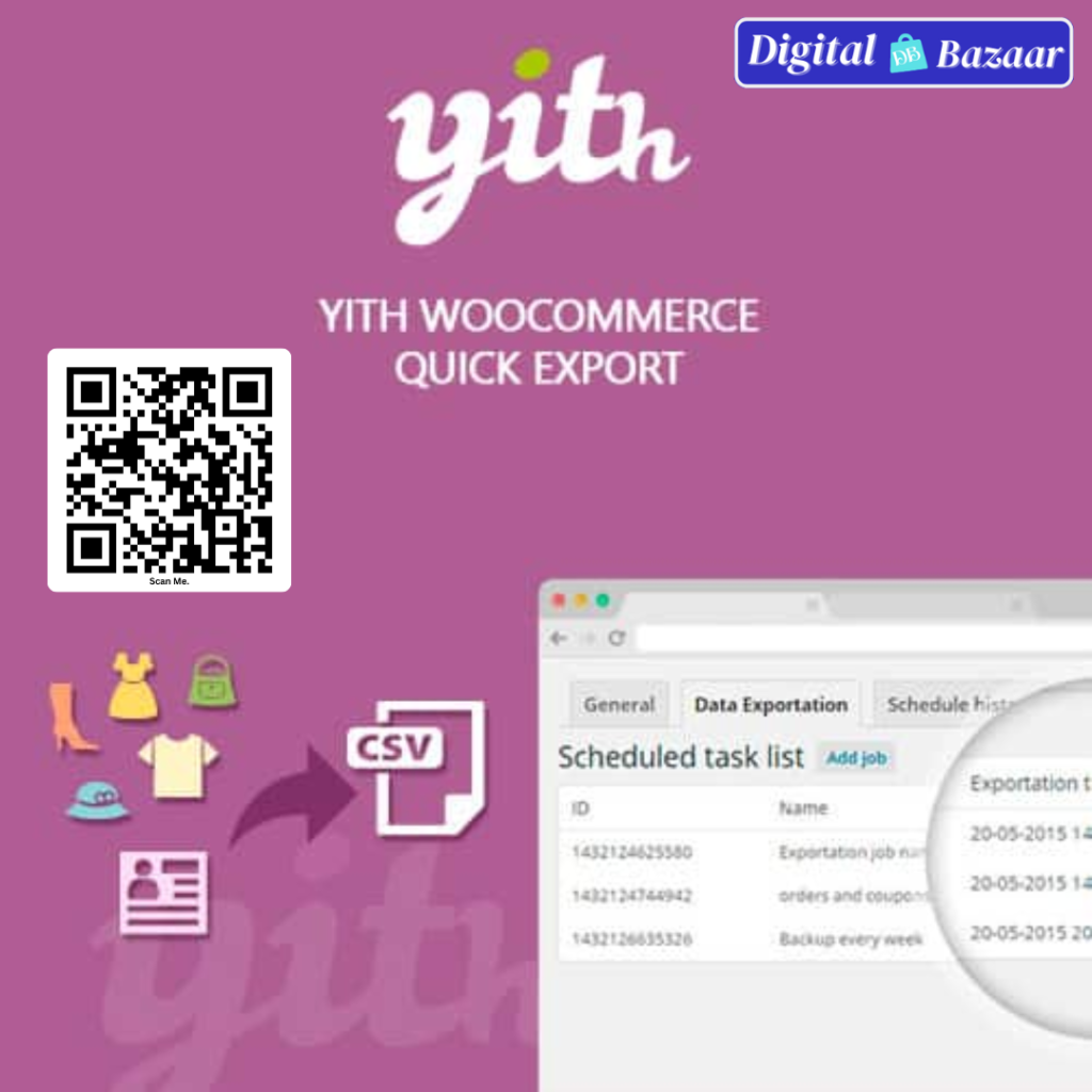 YITH WooCommerce Quick Export Premium Plugin