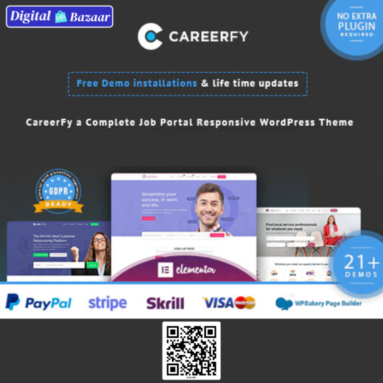 Careerfy – Job Board WordPress Theme