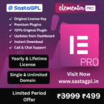Elementor Pro With Original Key
