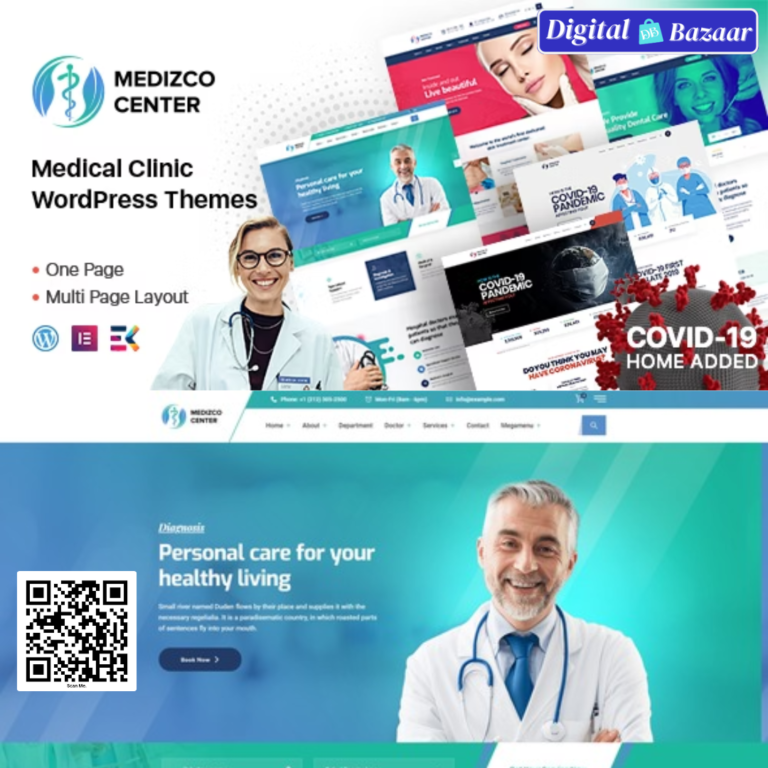 Medizco – Medical Health & Dental Care Clinic WordPress Theme