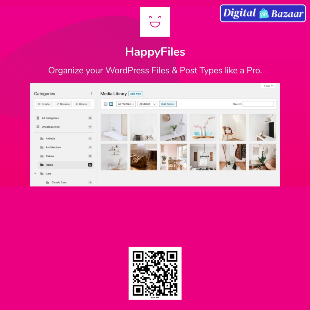 Happy Files Pro WordPress Plugin
