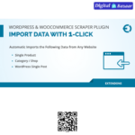 WordPress WooCommerce Scraper Plugin Import Data from Any WebSite