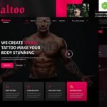 Baltoo – Tattoo Studio and Artist Elementor Template Kit