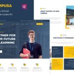 Campusa – University School Elementor Template Kit