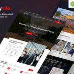 Cityvile – City Government Municipal Elementor Template Kit