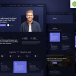 Enrique – Personal CV Resume Portfolio Elementor Template Kit