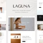 Laguna – Beach Club Lounge Bar Resort Elementor Template Kit