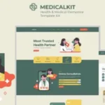 Medicalkit – Health Clinical Care Elementor Template Kit