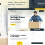 Moverie – Movers Packers Service Elementor Template Kit