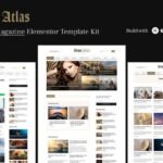 NewsAtlas – News Magazine Elementor Template Kit