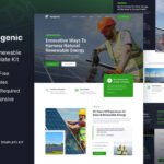 Syngenic – Solar Renewable Energy Elementor Template Kit