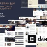 Urban Law – Lawyer Law Firm Elementor Template Kit