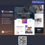 Vibranet – Broadband Internet Service Provider Elementor Template Kit