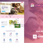 Chikapoe – Pet Care Veterinary Elementor Template Kit