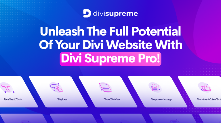 Divi Supreme Pro WordPress Plugin