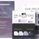 HRNest – HR Solutions Elementor Template Kit