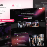 Optivis – Consulting Business Advisor Elementor Template Kit