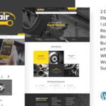 Car Repair Services Auto Mechanic WordPress Theme RTL