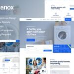Cleanox – Laundry Service Elementor Template Kit