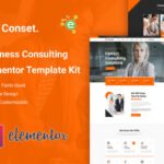 Conset – Business Consulting Elementor Template Kit