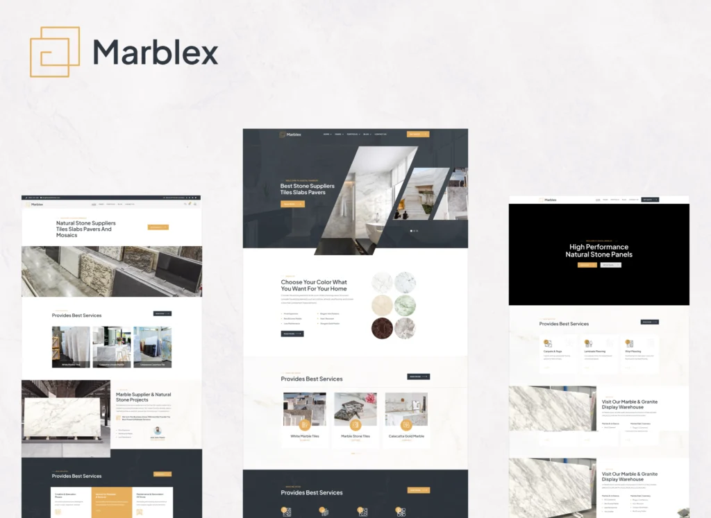 Marblex – Marble Tiles WordPress Theme