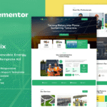 Solarix – Solar Renewable Energy Elementor Template Kit