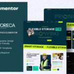 Storeca – Storage Service Elementor Template Kit