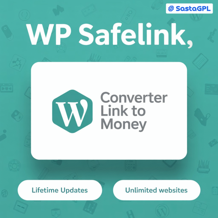WP SafeLink Plugin Original License Key