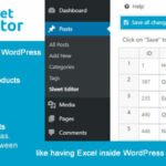 WP Sheet Editor Pro Plugin