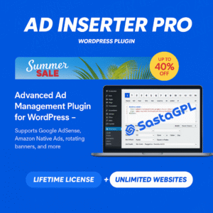 Ad Inserter Pro With Original License Key