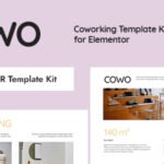 COWO – Coworking Elementor Template Kit