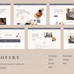 Cofery Restaurant Cafe Elementor Template Kit