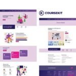 CourseKit – Online e Learning Elementor Template Kit