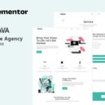 Creava – Creative Agency Elementor Template Kit