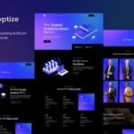 Cryptize – Blockchain Cryptocurrency Bitcoin Elementor Template Kit