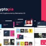 Cryptopia – NFT Crypto Sales Elementor Template Kit