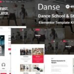 Danse – Dance School and Studio Elementor Template Kit