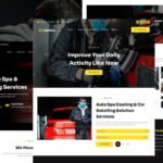 Dempul – Car Auto Spa Detailing Services Elementor Template Kit