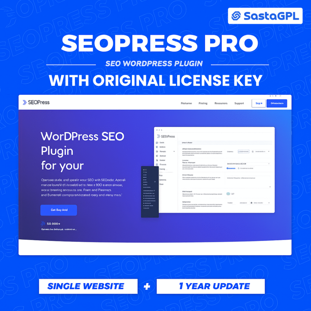 SEOPress Pro Plugin With Original License Key