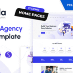 Axela Creative Agency Portfolio HTML Template