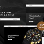 Catier Luxury Watches Store Shopify 2.0 Theme