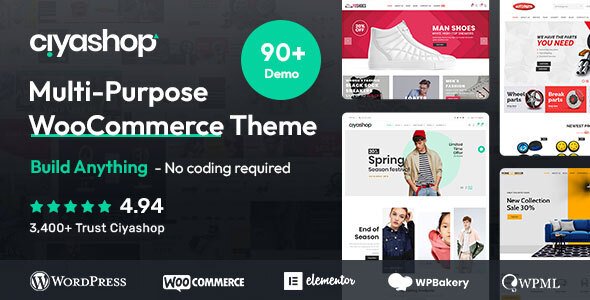 CiyaShop Multipurpose WooCommerce Theme