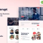 Disrupt – Tech Startup Business Elementor Template Kit
