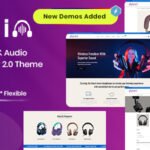 Earin Headphone Audio Store Shopify 2.0 Theme
