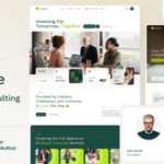 Finovate – Financial Advisors Business Consulting WordPress Theme