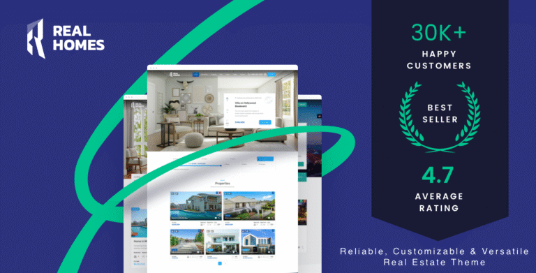 Real Homes – Real Estate Sale and Rental WordPress Theme