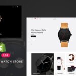 Wanth Minimal Clean Watch Store Shopify Theme